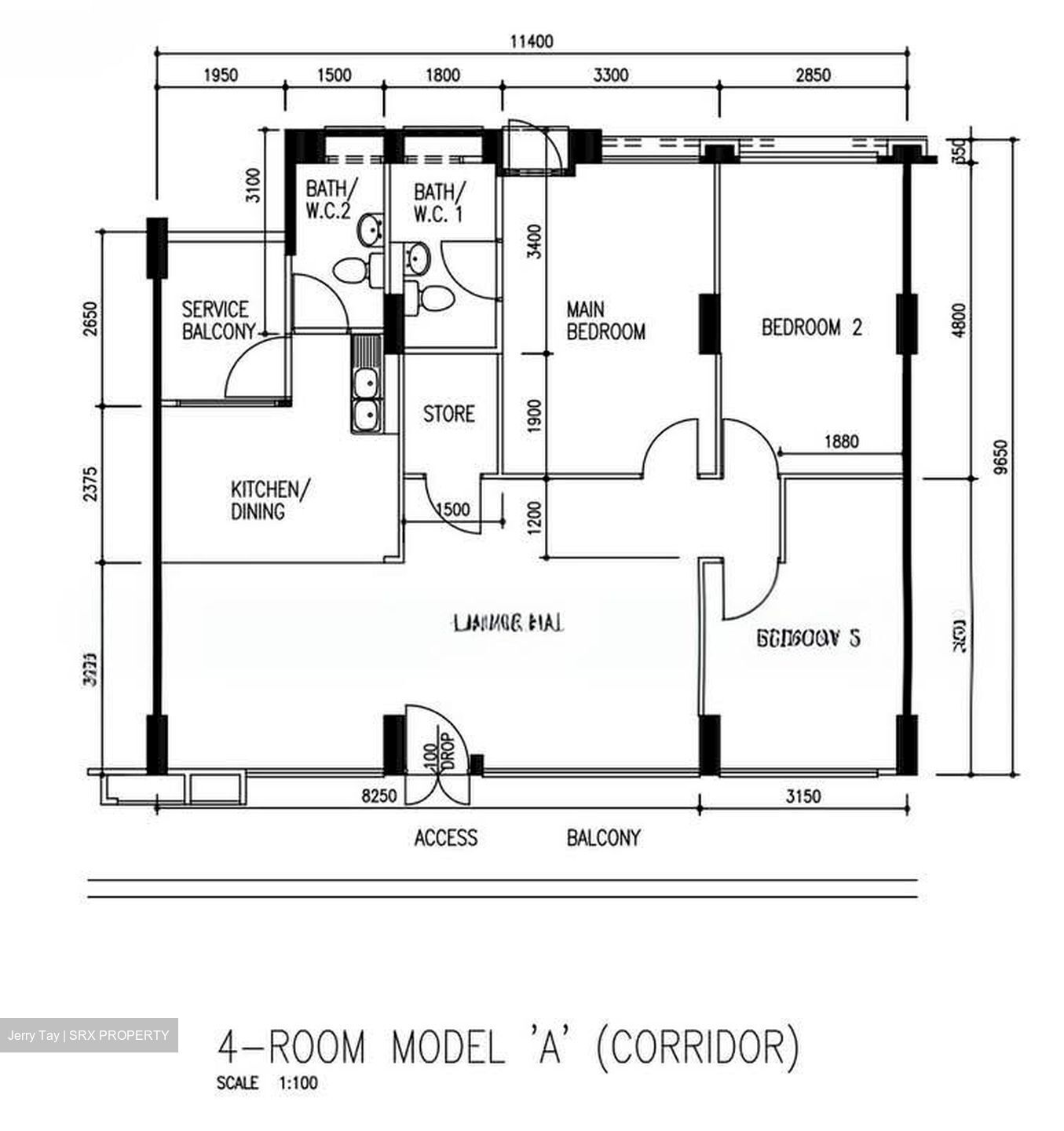 Blk 839 Woodlands Street 82 (Woodlands), HDB 4 Rooms #591390191